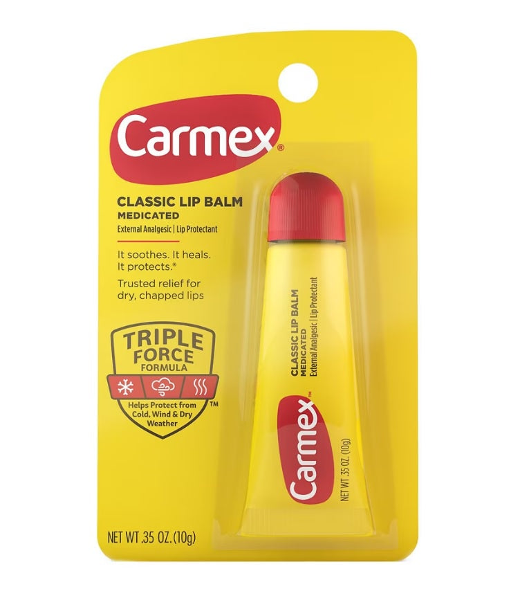 Carmex Original Flavor Blister Pack Squeeze Tube Lip Balm - 0.35oz/12pk