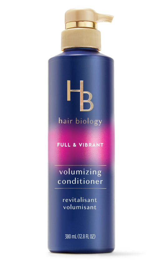 Hair Biology Full and Vibrant Volumizing Conditioner for Fine, Thin, Flat Hair - 12.8oz/4pk