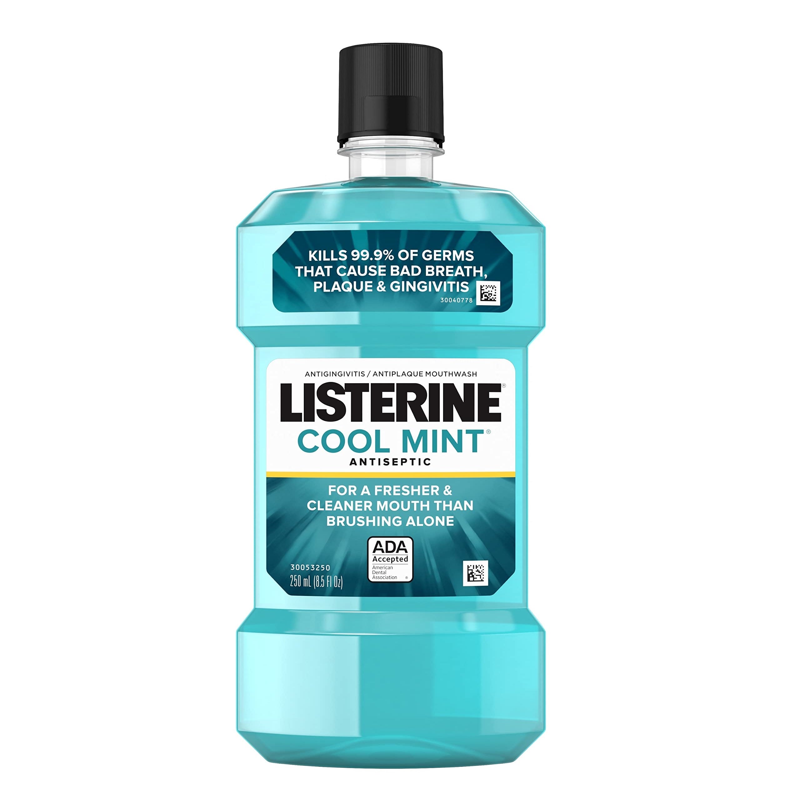 Listerine Cool Mint Antiseptic Mouthwash - 250ml/6pk