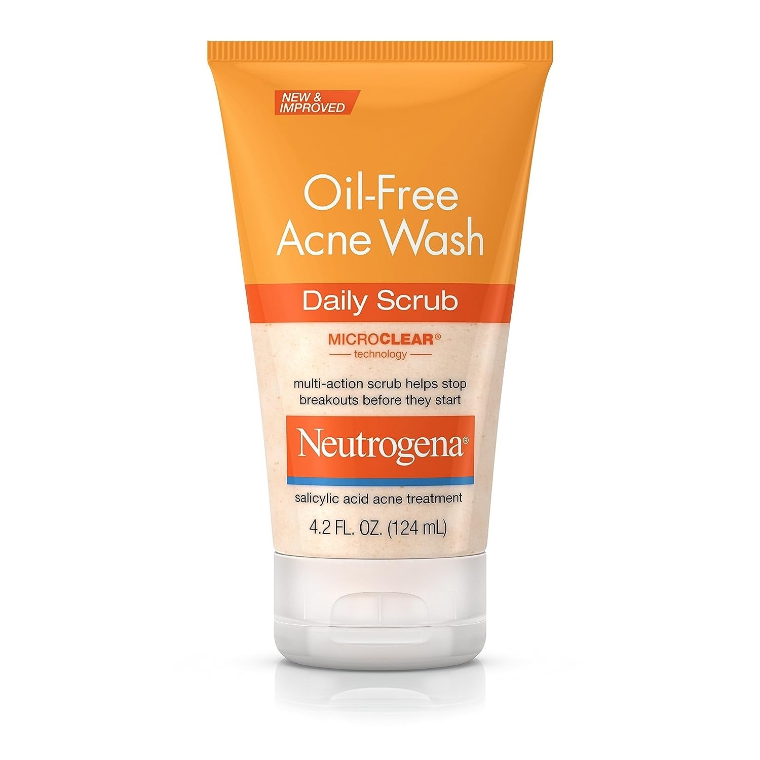 Neutrogena Oil-Free Acne Wash Daily Face Scrub - 4.2oz/3pk