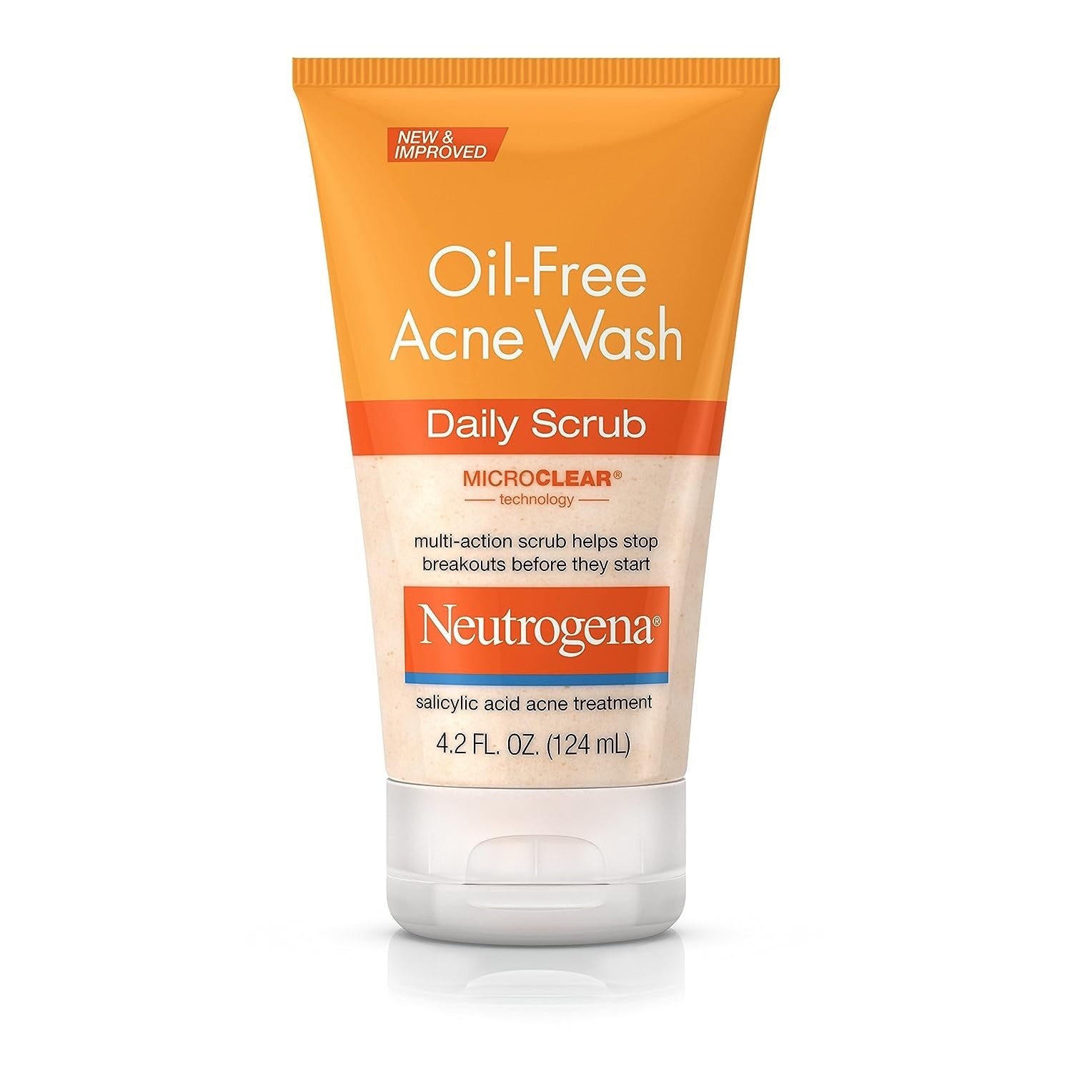 Neutrogena Oil-Free Acne Wash Daily Face Scrub - 4.2oz/12pk