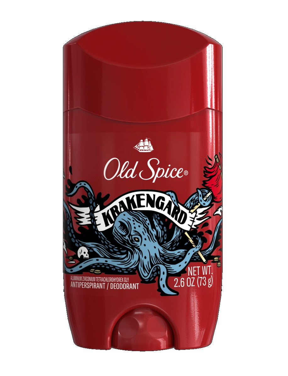 Old Spice Men's Antiperspirant & Deodorant Krakengard - 2.6oz/12pk