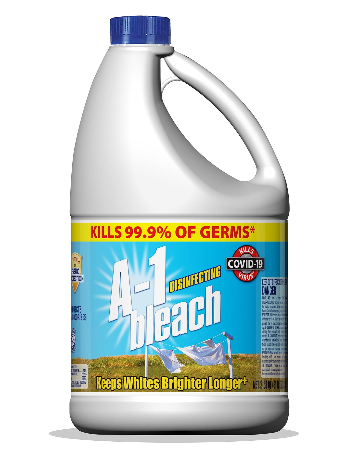 Regular Bleach Concentrated Fabric Protect 7.5% - 81oz/6pk