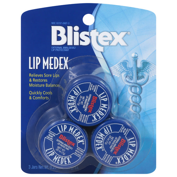 Blistex Lip Medex Jar - 3ct/72pk