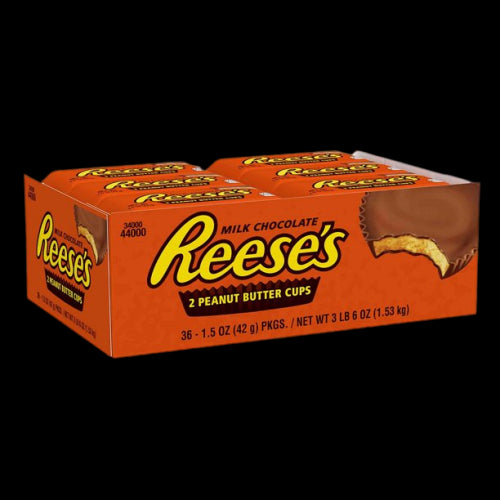 REESE'S Milk Chocolate Peanut Butter Cups Candy - 36ct/12pk