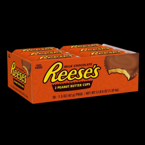 REESE'S Milk Chocolate Peanut Butter Cups Candy - 36ct/12pk