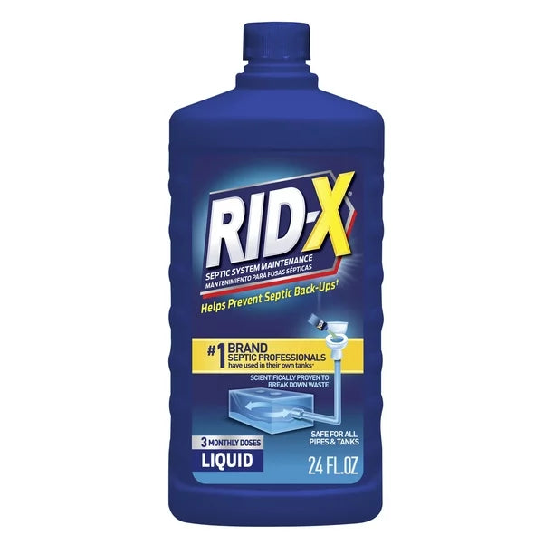 RID-XÂ® Septic System Treatment - Liquid 6/24 oz.