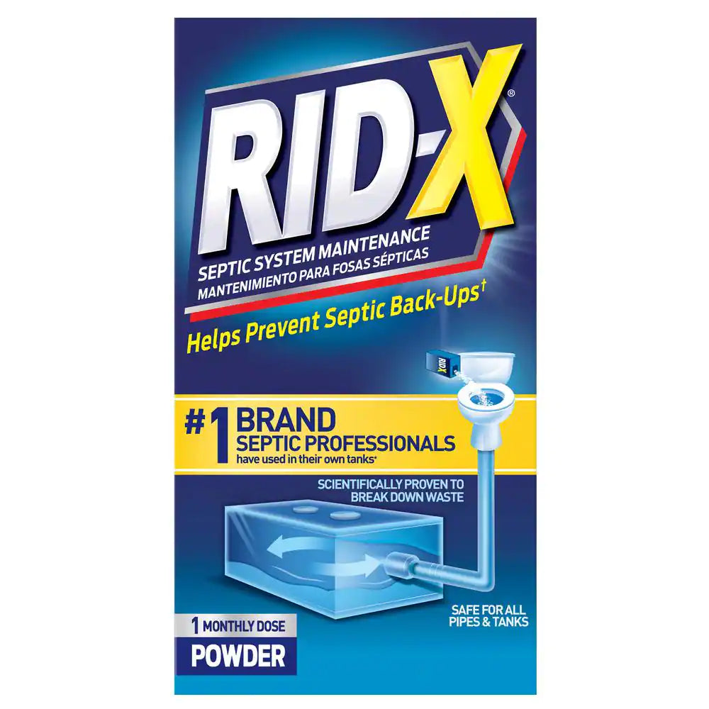 RID-X® Septic System Treatment - 1-Dose Powder 12ct/9.8oz