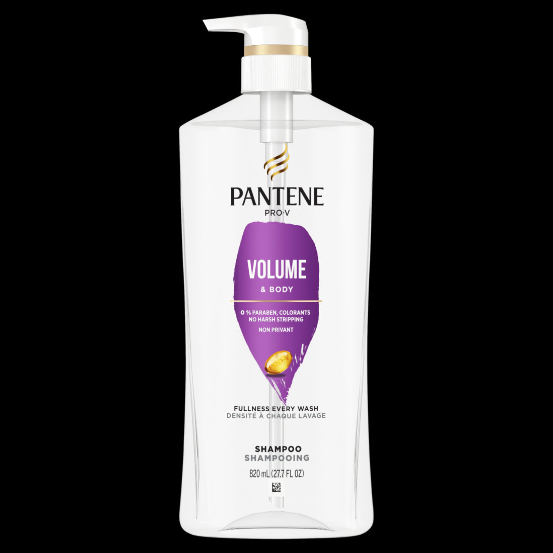 PANTENE PRO-V Volume & Body Shampoo, 27.7oz/820mL