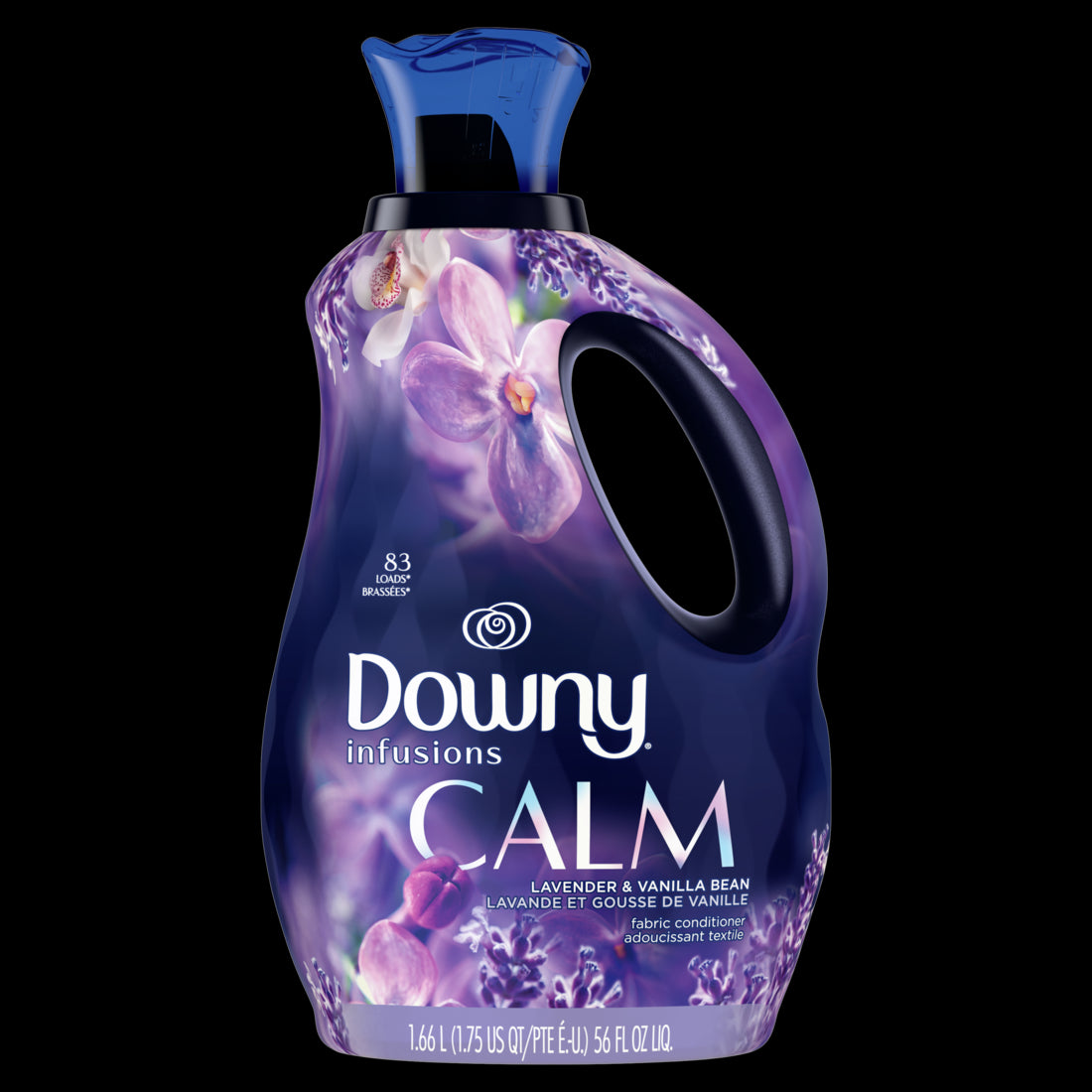 Downy CALM Infusions Laundry Fabric Softener Liquid Soothing Lavender and Vanilla Bean - 56oz/4pk