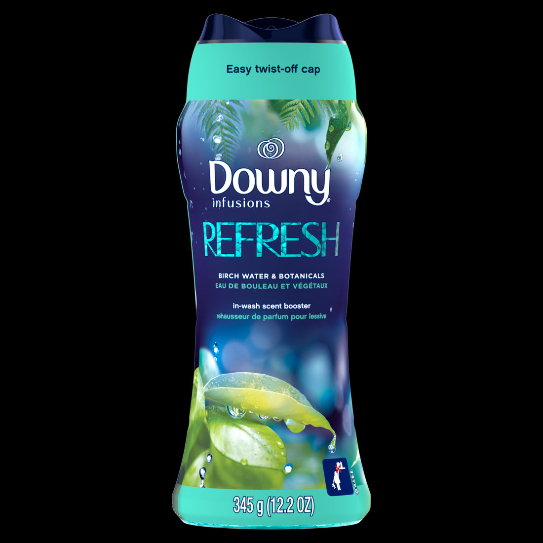 Downy REFRESH Infusions In-Wash Laundry Scent Booster Beads Botanical Florals and Birch Water - 12.2oz/4pk