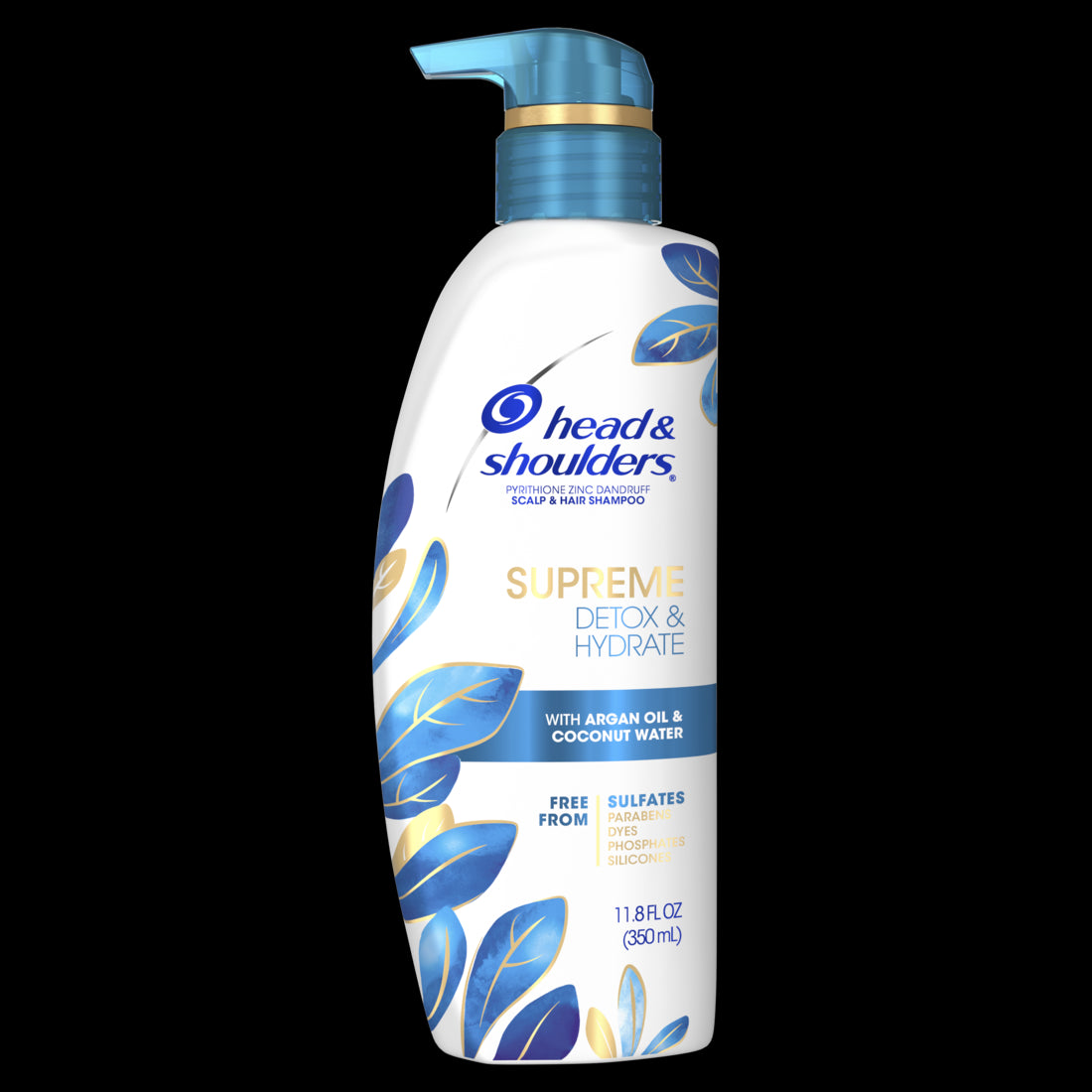 Head & Shoulders Supreme Sulfate Free Detox & Hydrate Shampoo - 11.8oz/6pk