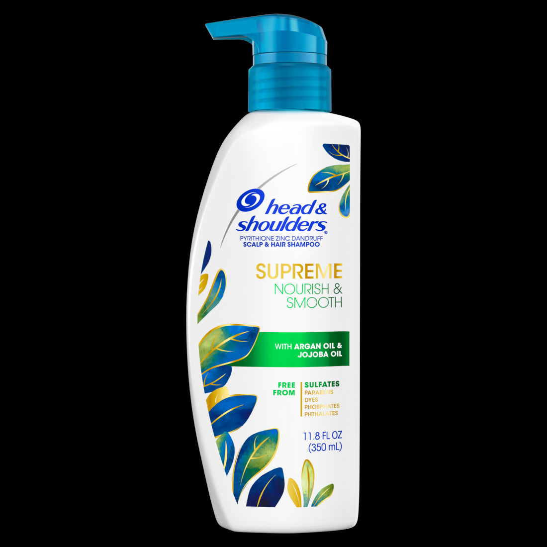 Head & Shoulders Supreme Sulfate Free Nourish & Smooth Shampoo - 11.8oz/6pk
