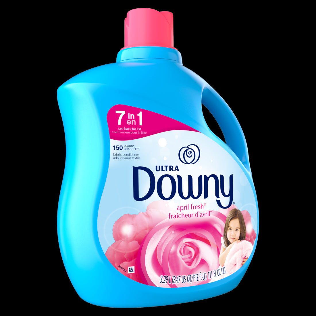 Downy Ultra Laundry Liquid Fabric Softener April Fresh- 111oz/150Loads/4pk