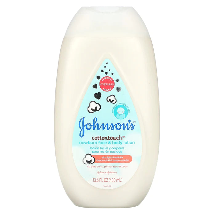 Johnson's Newborn CottonTouch 400ml - 13.6oz/24k