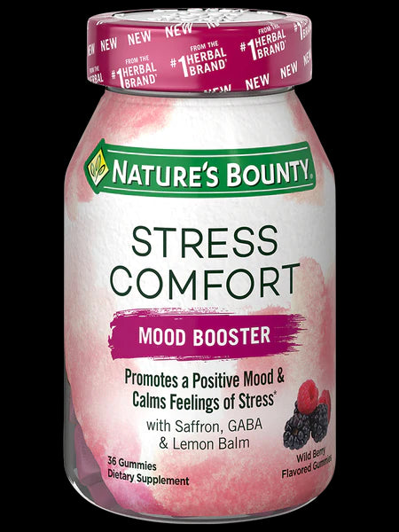 Nature's Bounty Stress Comfort Mood Booster Gummies - 36ct/12pk