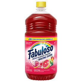 Fabuloso w/ Baking Soda Citrus and Fruit - 56oz/6pk