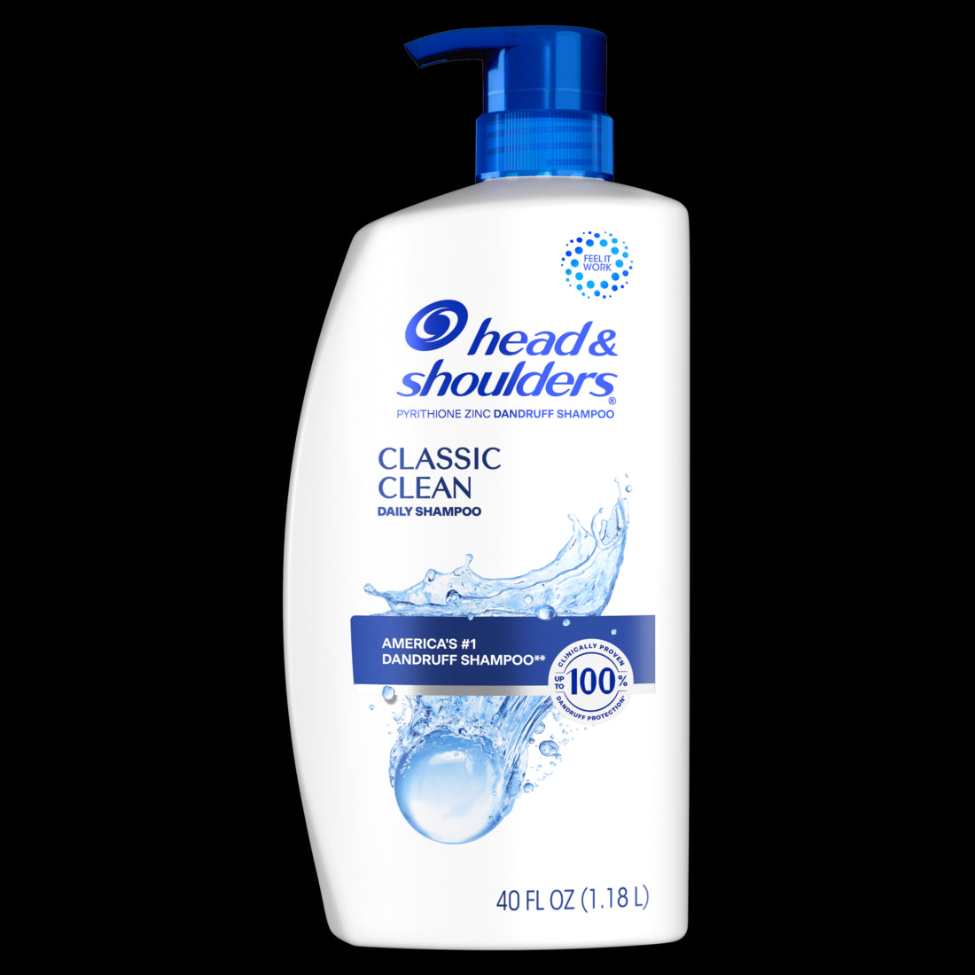 Head and Shoulders Anti-Dandruff Treatment Classic Clean Dandruff Shampoo - 40oz/1cs/270pk