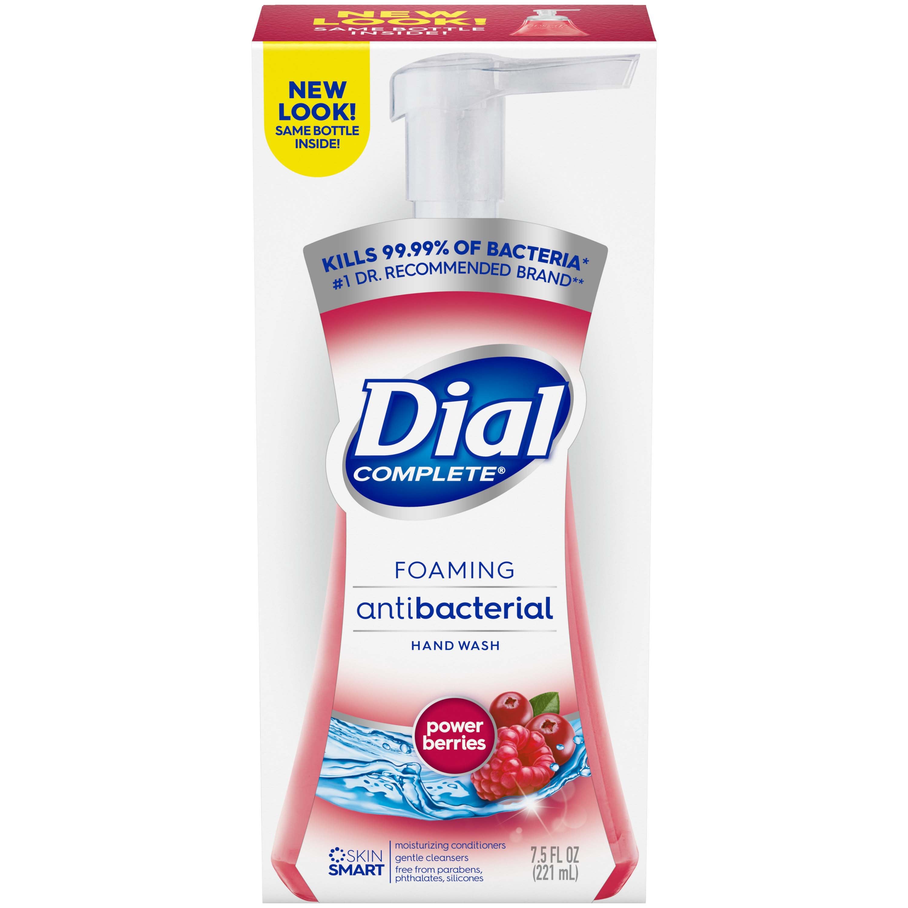 Dial Complete Foaming Hand Wash Antioxidant Power Berries-7.5oz/8pk