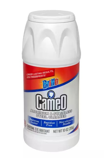 Cameo Aluminum & Stainless Steel Cleaner-10oz/6pk