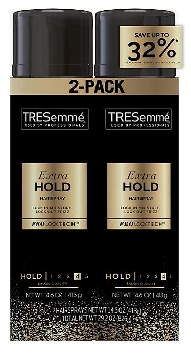 TRESemme Hair Spray Extra Firm Control Twin Pack - 14.6oz/1pk