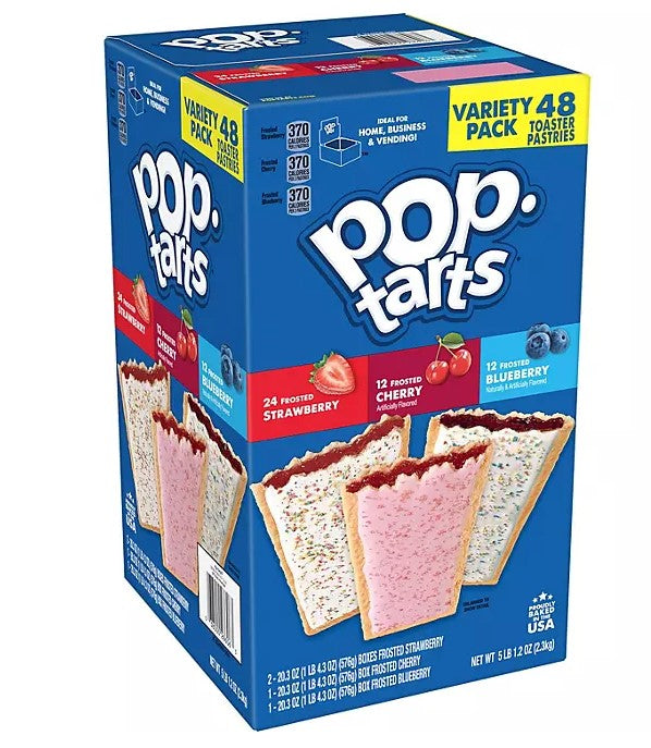 Kellogg's Pop-Tarts Variety Pack -48ct/1pk