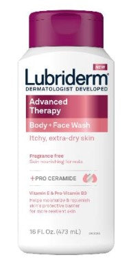 Lubriderm Advanced  Therapy Wash - 16oz/3pk