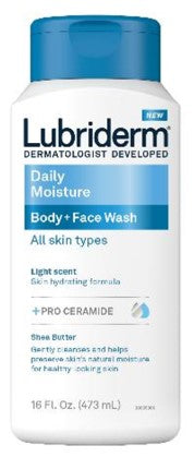 Lubriderm Daily Moisture Wash  - 16oz/3pk