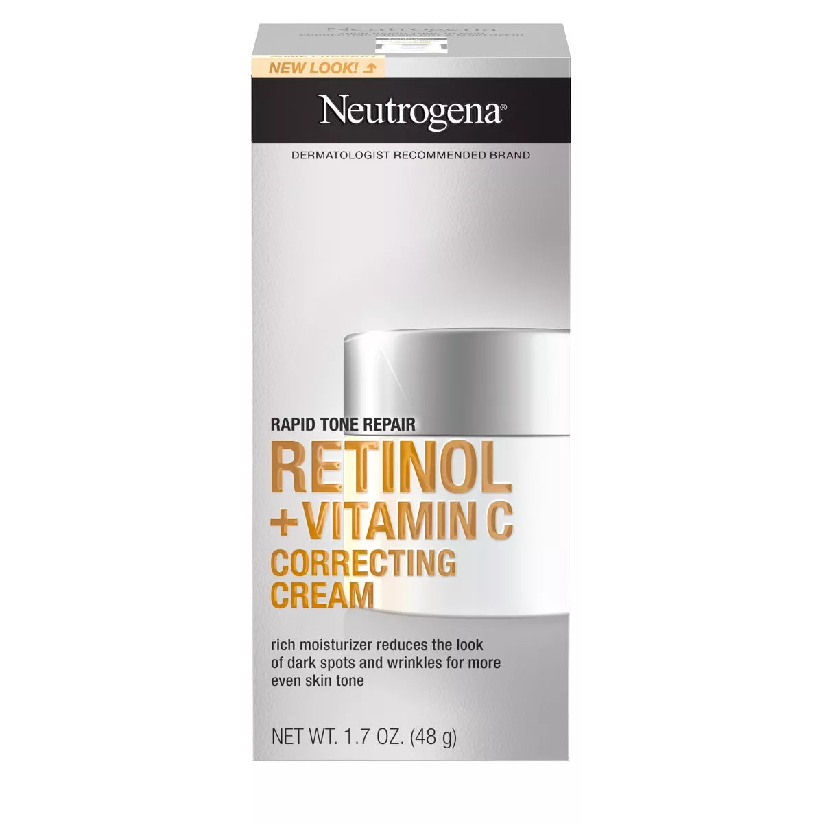 Neutrogena Rapid Tone Repair Retinol & Vitamin C Correcting Cream - 1.7oz/3pk