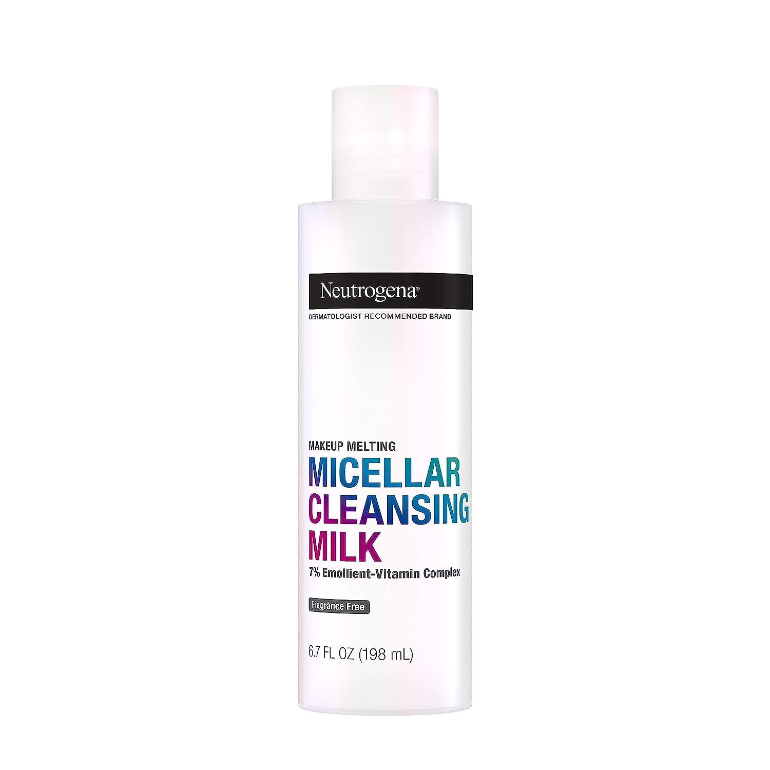 Neutrogena Makeup Melting Micellar Cleansing Milk Fragrance Free - 6.7oz/3pk