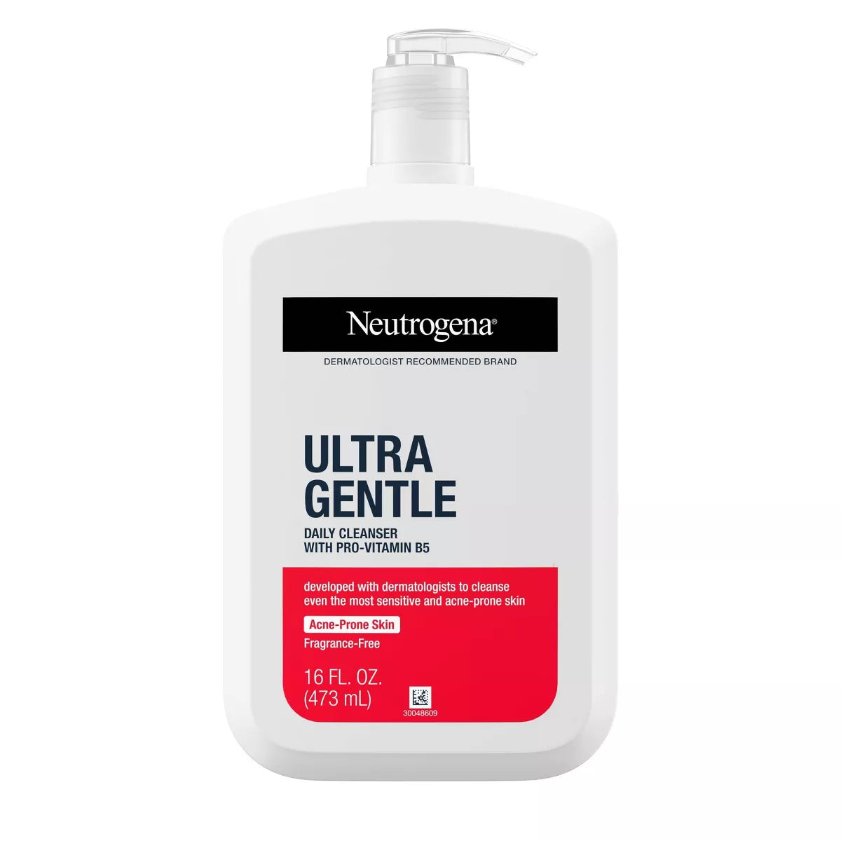 Neutrogena Ultra Gentle Daily Cleanser with Pro-Vitamin B5 Fragrance Free - 16oz/3pk