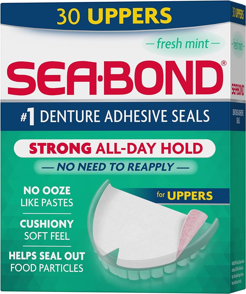Sea-Bond Fresh Mint Uppers - 30ct/4pk