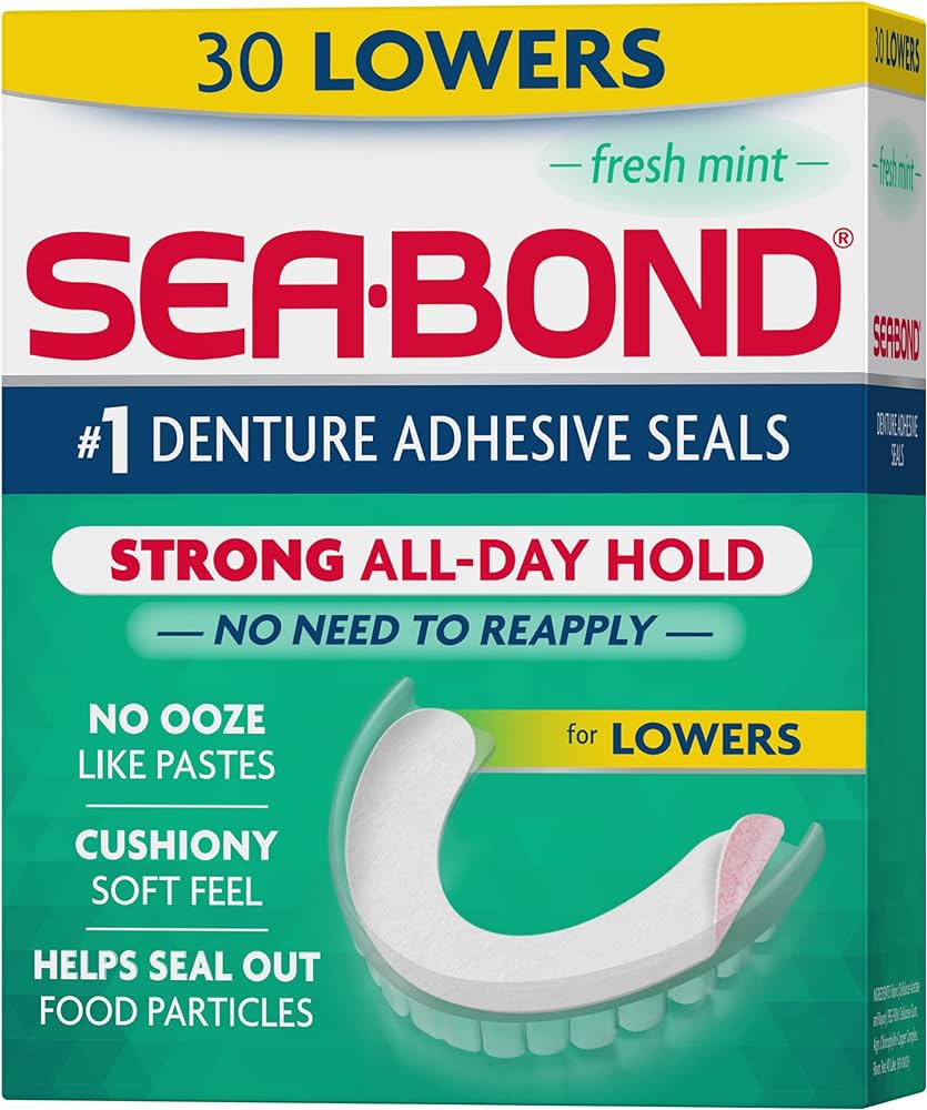 Sea-Bond Fresh Mint Lowers - 30ct/4pk