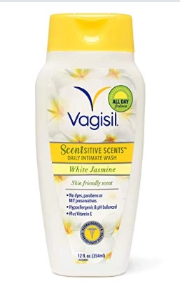 Vagisil Wash White Jasmine - 12oz/3pk