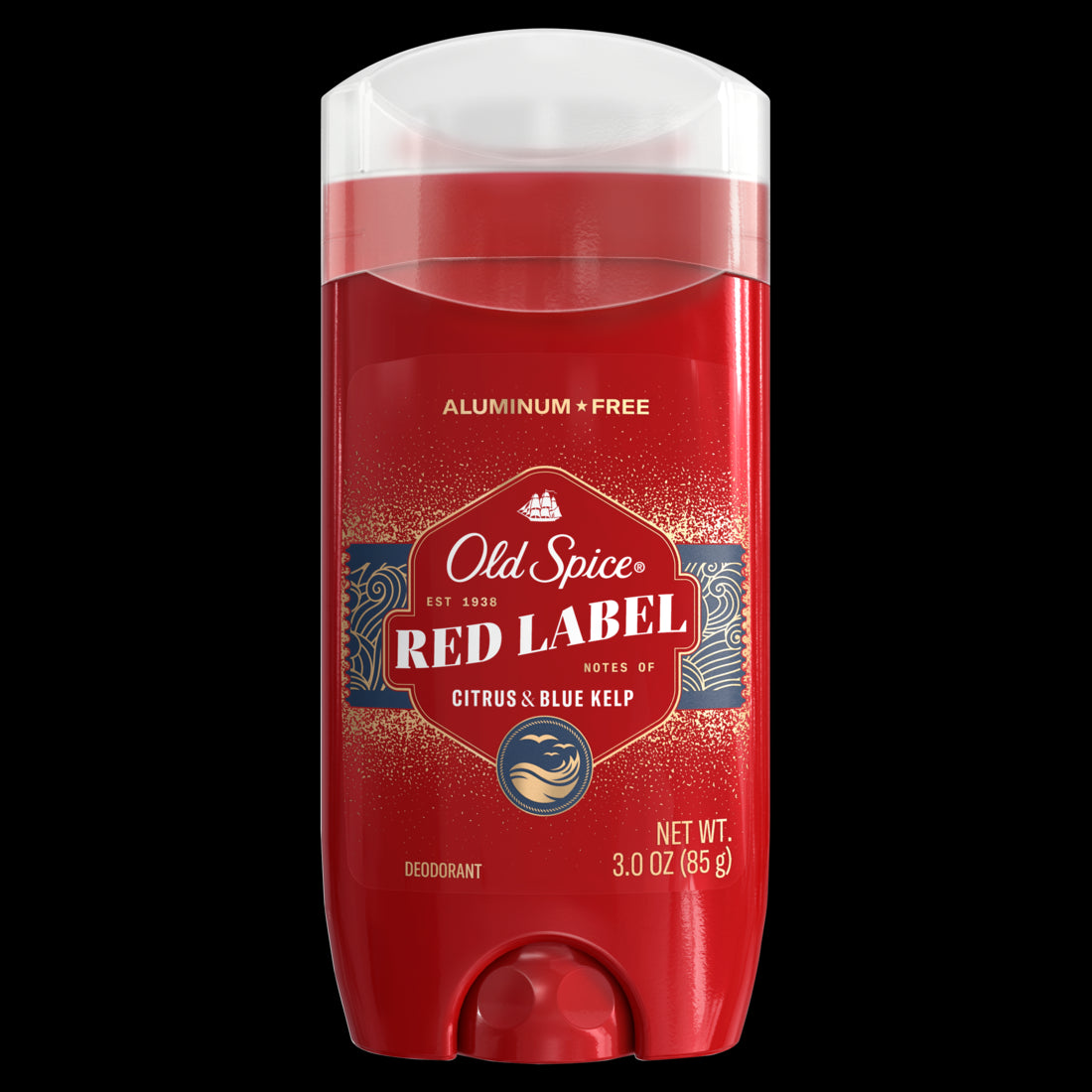 Old Spice Men's Deodorant Aluminum Free Sea Spray Lasting Cologne Scent-3oz/12pk
