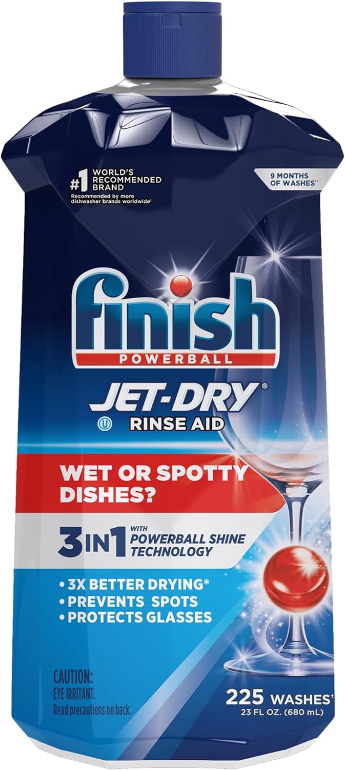 FINISH JET-DRY Rinse Agent Liquid Original - 23oz/6pk