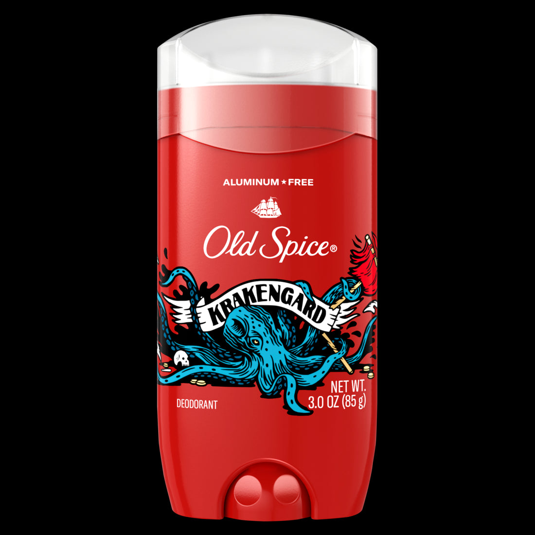 Old Spice Aluminum Free Deodorant for Men Krakengard 48 Hr. Protection - 3.0oz/12pk