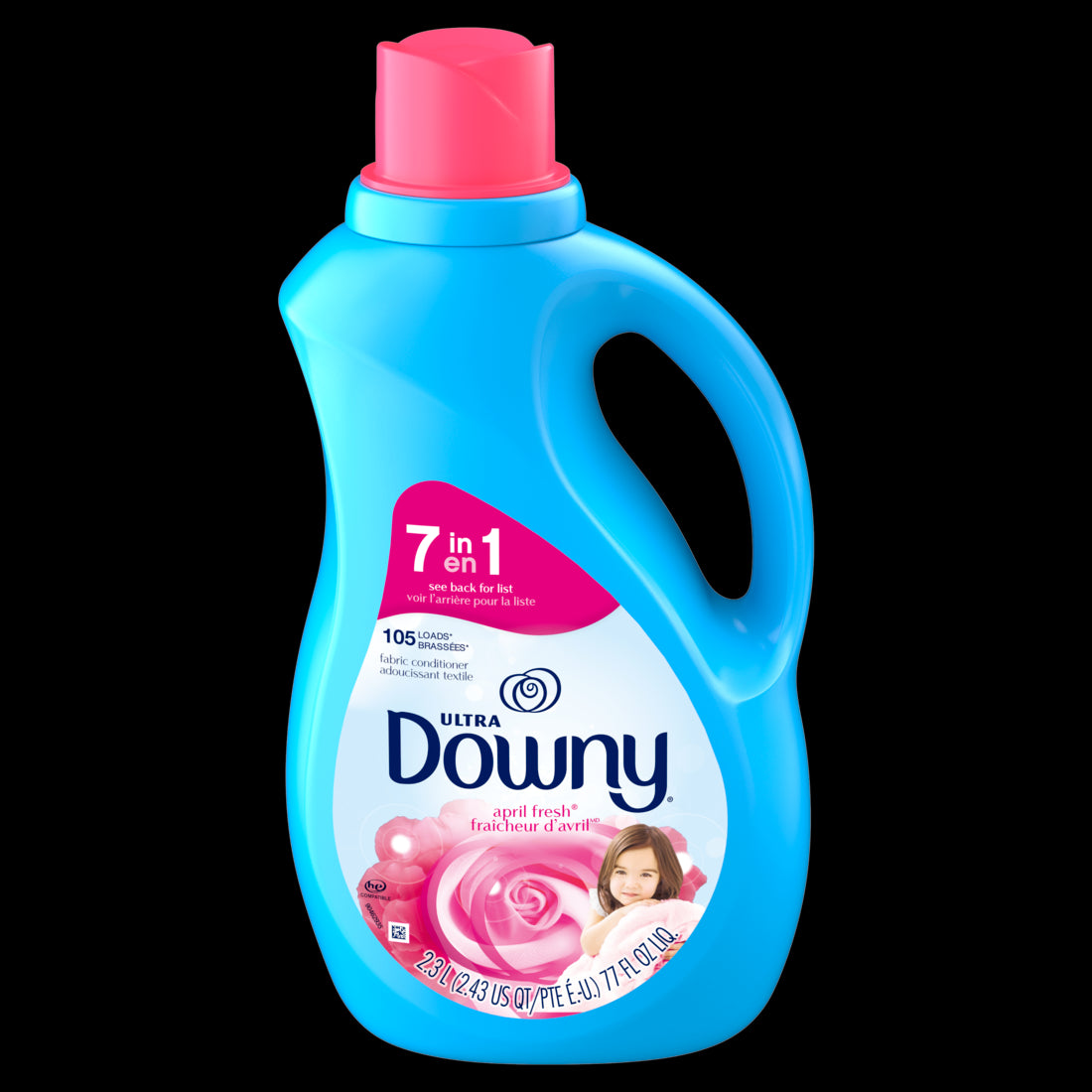 Downy Ultra Laundry Liquid Fabric Softener April Fresh - 77oz/105loads/4pk