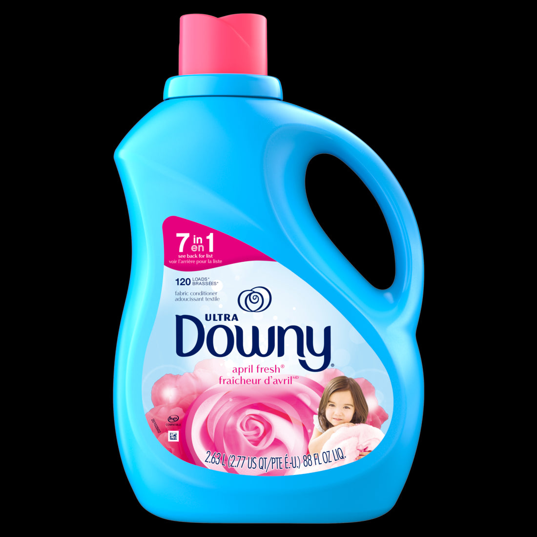 Downy Ultra Laundry Liquid Fabric Softener April Fresh - 88oz/120loads/4pk