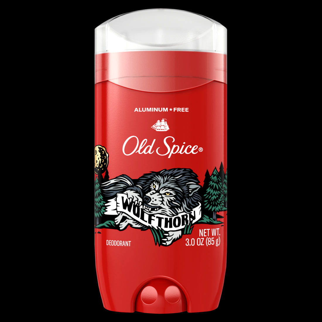 Old Spice Aluminum Free Deodorant for Men Wolfthorn 48hr Protection - 3oz/12pk