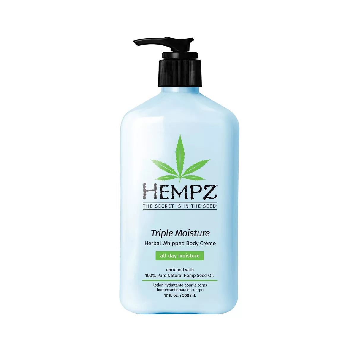 Hempz Triple Moisture Herbal Whipped Body CrÃ¨me - 17oz/12pk