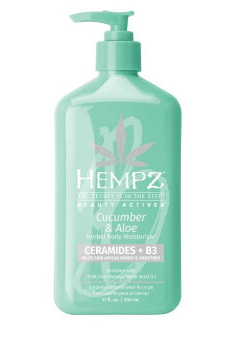 Hempz Cucumber & Aloe Herbal Body Moisturizer - 17oz/12pk