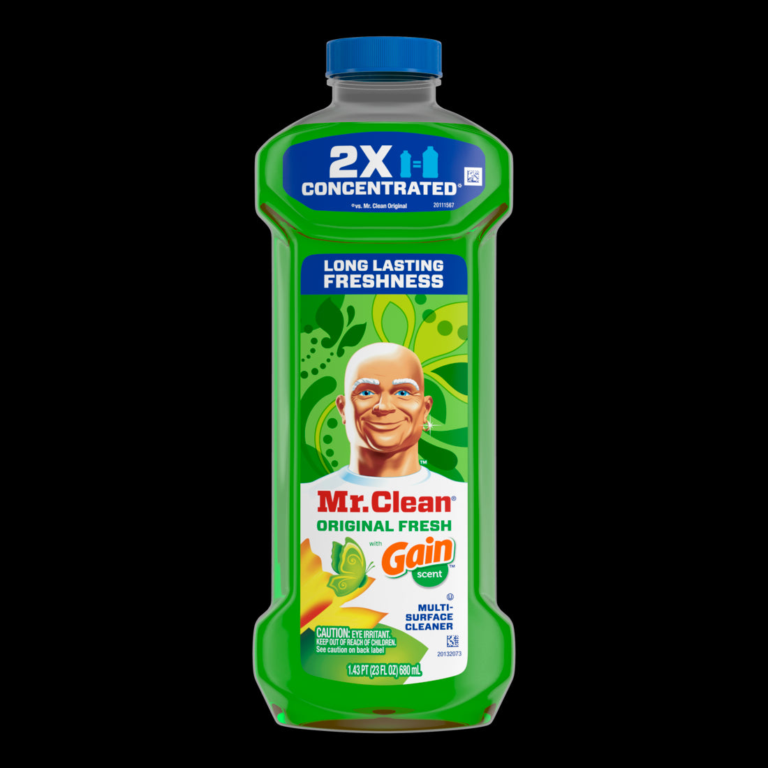 Mr. Clean 2X Concentrated Multi Surface Cleaner with Gain Original Scent - 23oz/9pk