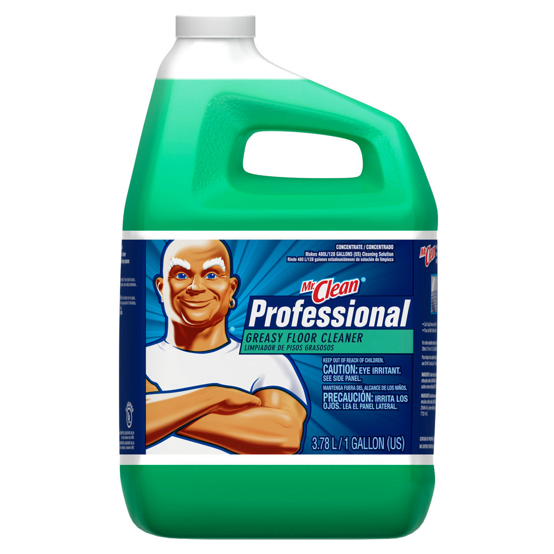 Mr. Clean Professional Greasy Floor Cleaner-128oz/4pk