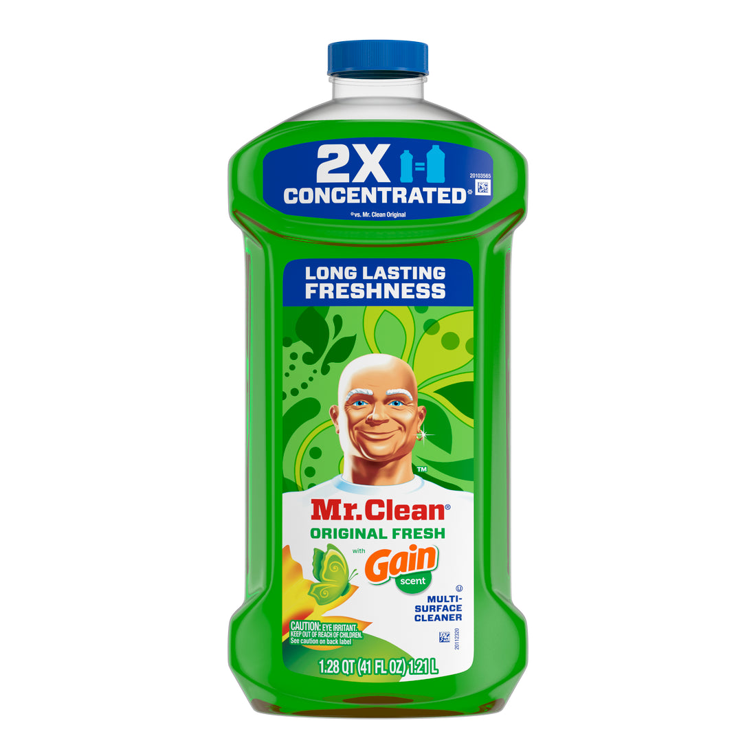 Mr. Clean 2X Concentrated Multi Surface Cleaner with Gain Original Scent- 41oz/6pk