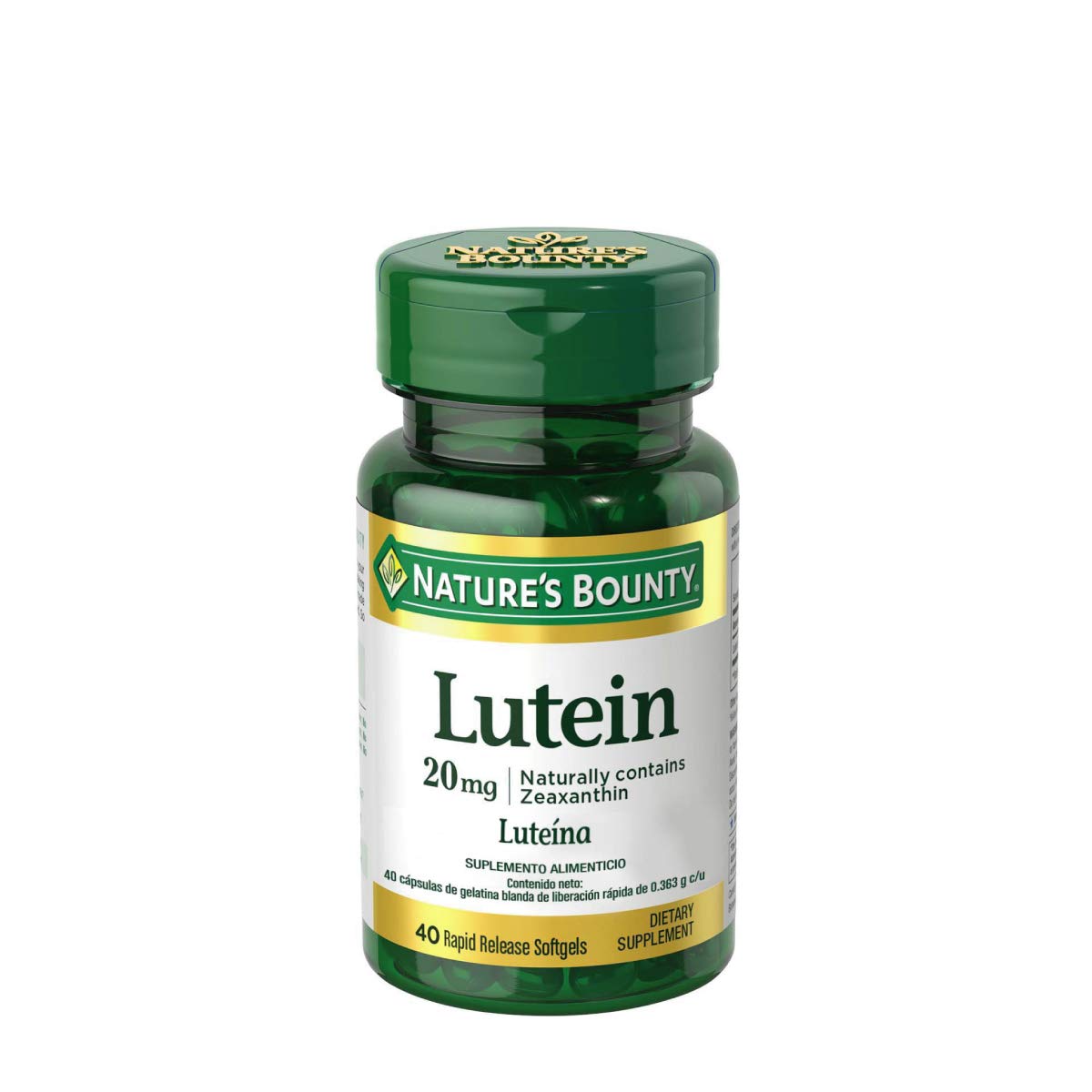 Nature's Bounty Lutein 20mg- 40ct/24pk