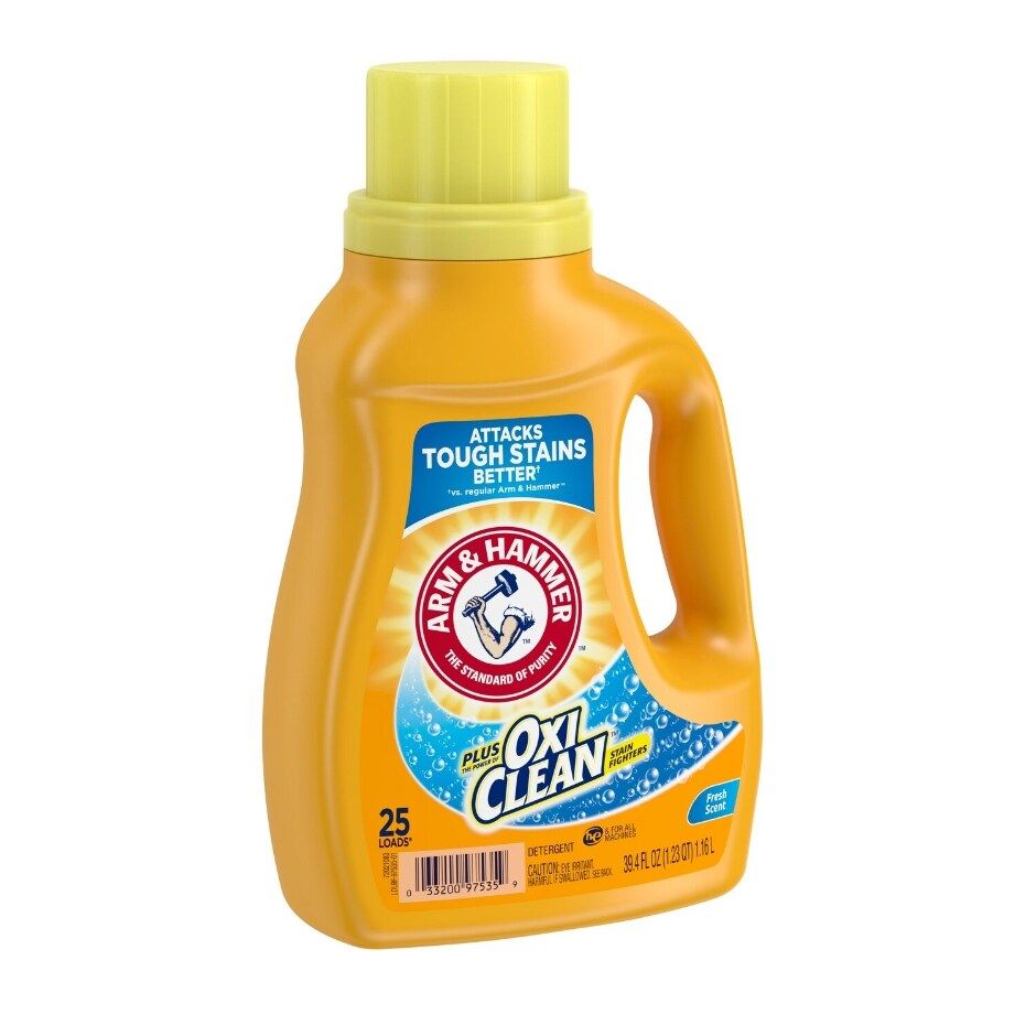 Arm & Hammer Oxi Clean Fresh Scent Liquid Detergent - 39.4oz/8Pk