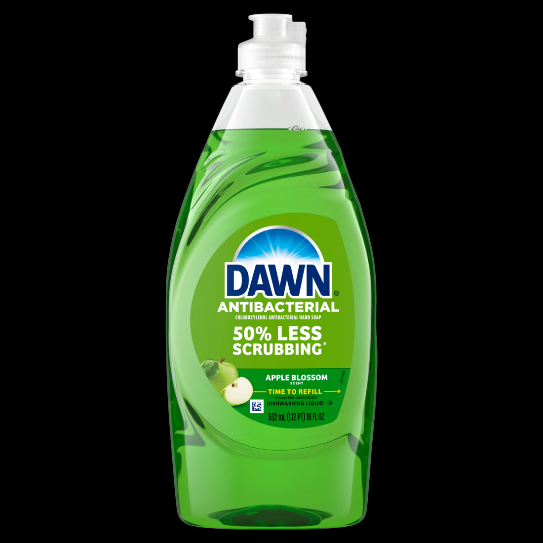 Dawn Ultra Antibacterial Dishwashing Liquid Dish Soap Apple Blossom Scent - 18oz/10pk