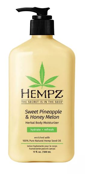 Hempz Sweet Pineapple & Honey Melon Herbal Body Moisturizer - 17oz/12pk