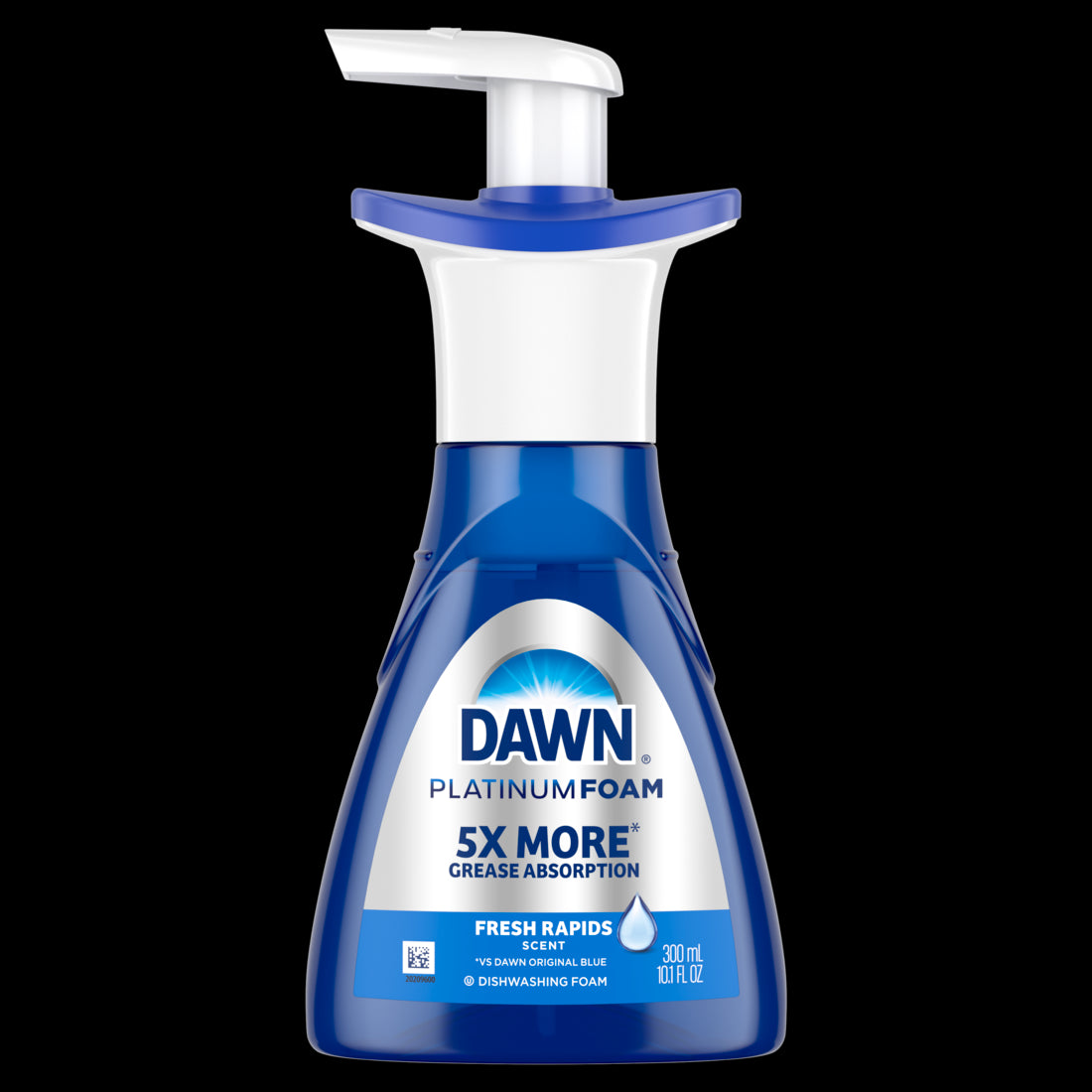 Dawn Direct Foam Dish Soap Dishwashing Liquid Grease Removal Fresh Rain - 10.1oz/12pk